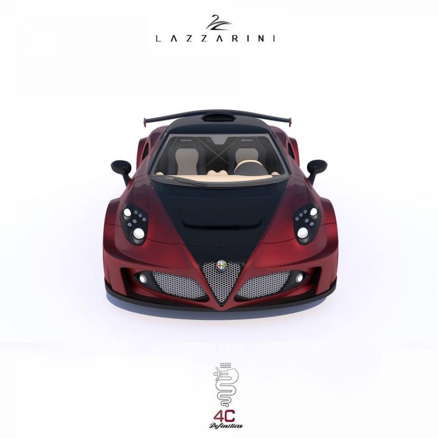  Alfa Romeo 4C Definitiva by Lazzarini Design 2014 года  (фото 2 из 12)